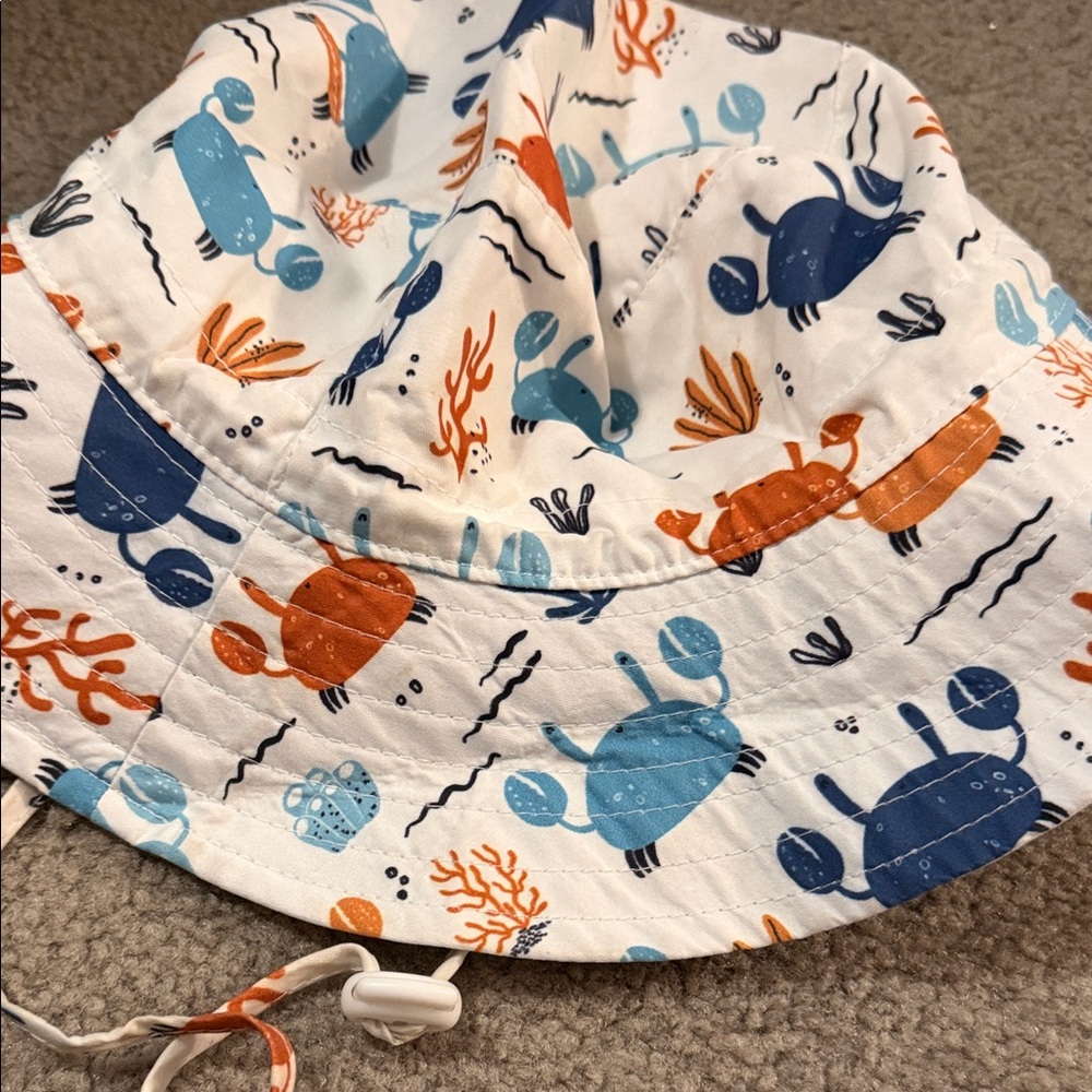 Kids Ocean-Themed Bucket Hat 12-24M